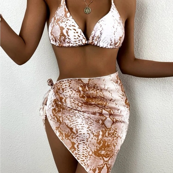Other - NEVER WORN 3 piece bikini swim set